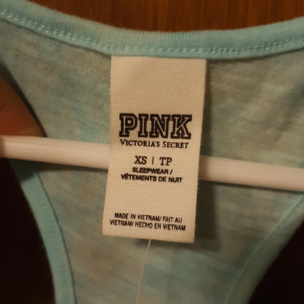 Blue Tie Dye Sleep Shirt - Picture 3 of 4